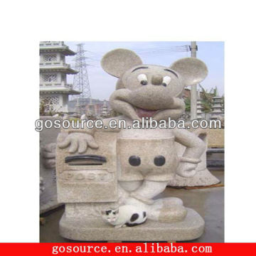 stone mickey mouse