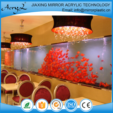 China supplies acrylic aquarium fish tank