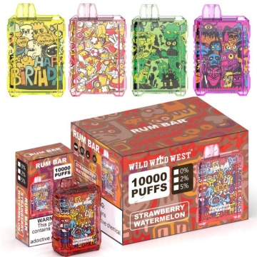 Global Vape Rum BAR10000PUFF Rechargeable Disposable Vape