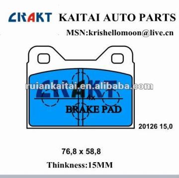 HIGH QUANTY BRAKE PAD FOR AUDI CITROEN
