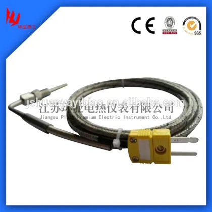 L Shape EGT K Thermocouple Temperature Sensors