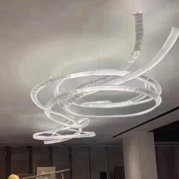Luxury Ceiling Lights for Hotel Lobbies and Lofts: Crystal Chandeliers and Pendant Lamps