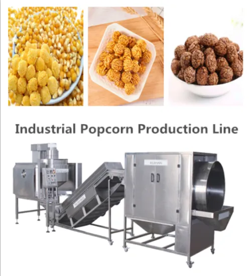 Industrial Popcorn processing line from good suppliers