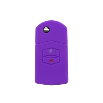 Fob cheap Mazda 2 buttons car key cover