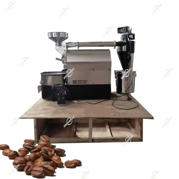 Smart System Cacao Cocoa Coffee Bean Roaster with Smoke Filter Cleaning