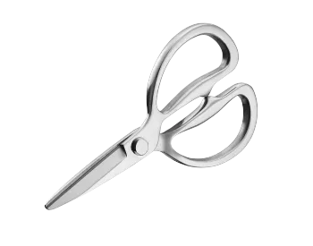 7\" All Metal Stainless Steel Heavy Duty Scissors for Tailoring and Cloth Cutting