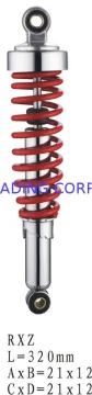 Motorcycle Parts Shock Absorber Rxz