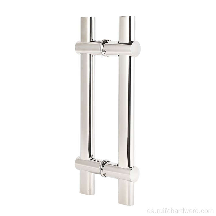 Manijas de tracción de acero inoxidable para puertas de vidrio