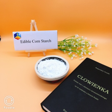 Corn starch packaging edible