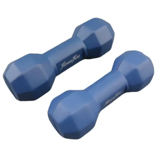 Custom Imprinted Promotional PU Stress Toy Dumbbells: Effective Anti-Stress Solutions with Customizable Designs