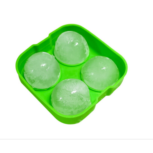 Reusable 4*4.5cm Sphere Silicone Ice Ball Maker Mold