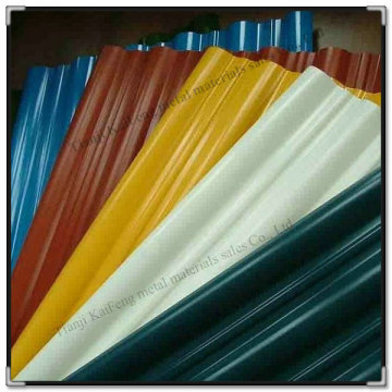 color corrugated roof sheets