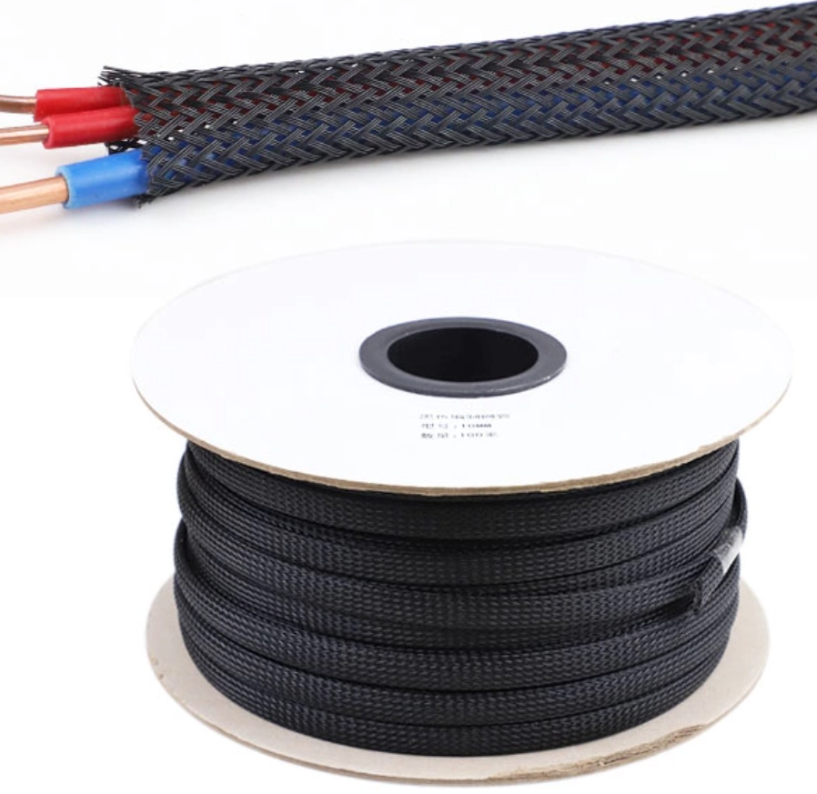 PET Braided Mesh Tube for Wire Protection