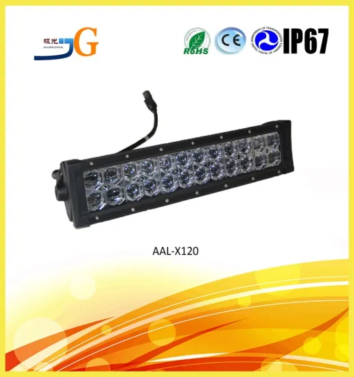High Quality Car Accessories 120w Truck Led Light Dual Row 6D Led Light Bar