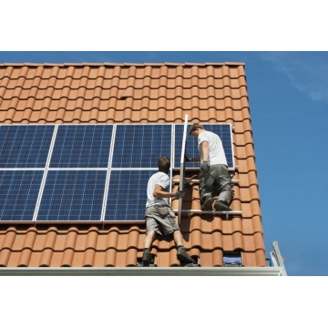 Op net aangesloten 5KW zonnepaneelset op net