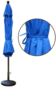 blue commercial outdoor umbrellas