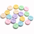 Kawaii Round Candy Resin Cabochon Simulation Food with Lip Shape Wholesale DIY Hair Accessories Jewelry Making