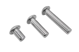 Round head solid rivet pan head rivet