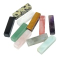 Rectangle Gemstone Pendant for DIY Making Jewelry Necklace Earrings 6X6X25MM Cuboid Stone Beads