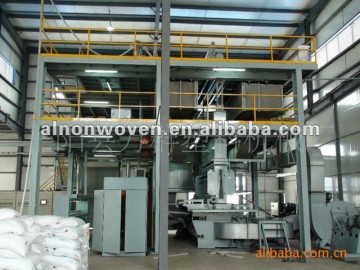 High speed AL-1600 SS 1600mm pp spunbond non woven fabric making machine