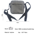 900DPU waist pack gray fashion crossbody bag