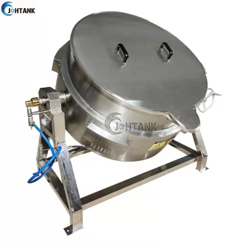 Electric Jacketed Kettle Mixer for Caramel, Tomato Sauce, and Jam Production