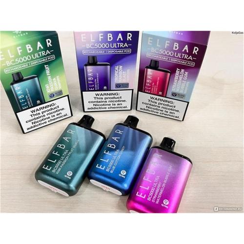 Elf Bar mới BC5000 Ultra dùng một lần Vape Vape