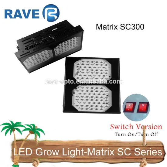 300 Watt Cheap Switchable LED Grow Light for Indoor Plants
