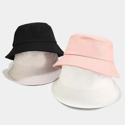 REWIN Wholesale Summer Sun Visor Hat - Unisex Cotton Denim Bucket Hat