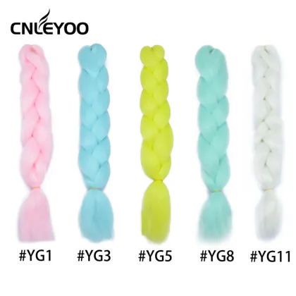 Wholesale Crochet Jumbo Braid 24 inch 100g Magic Braiding Hair Extension Fashion