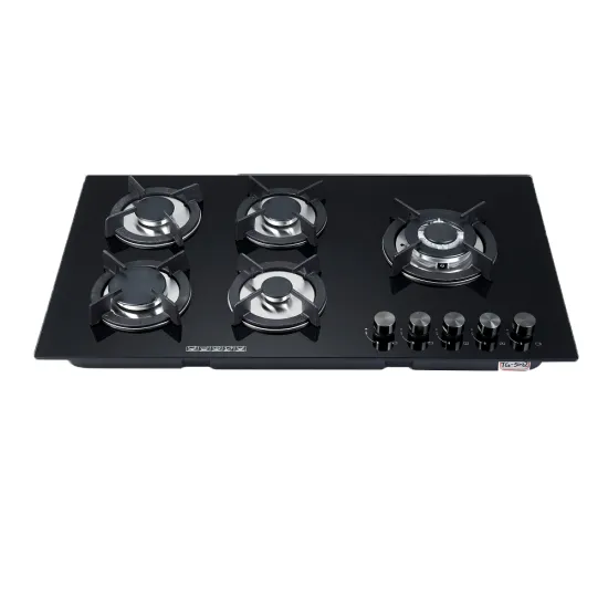 Tempered glass 5 buener gas hob