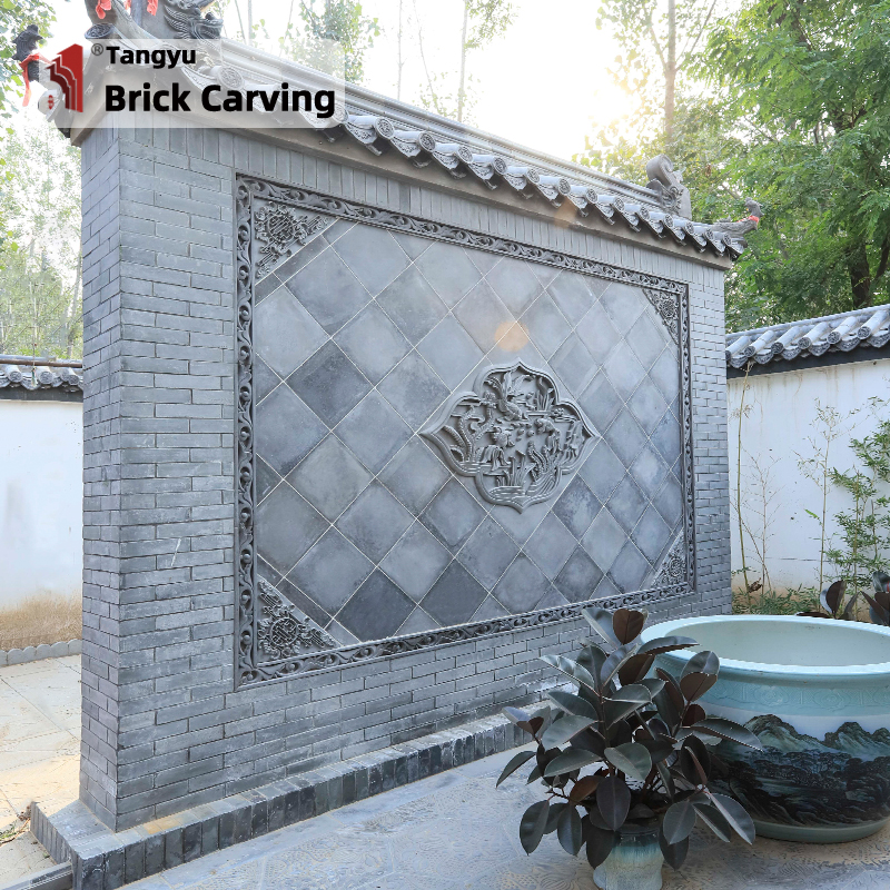 Wall decoration goldfish relief