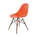 Réplica de cadeira de jantar de plástico Eames dsw