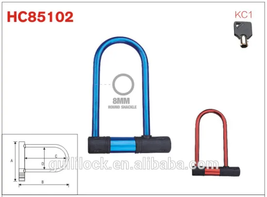 Bike Lock,U Lock,Motorbike Lock HC85102