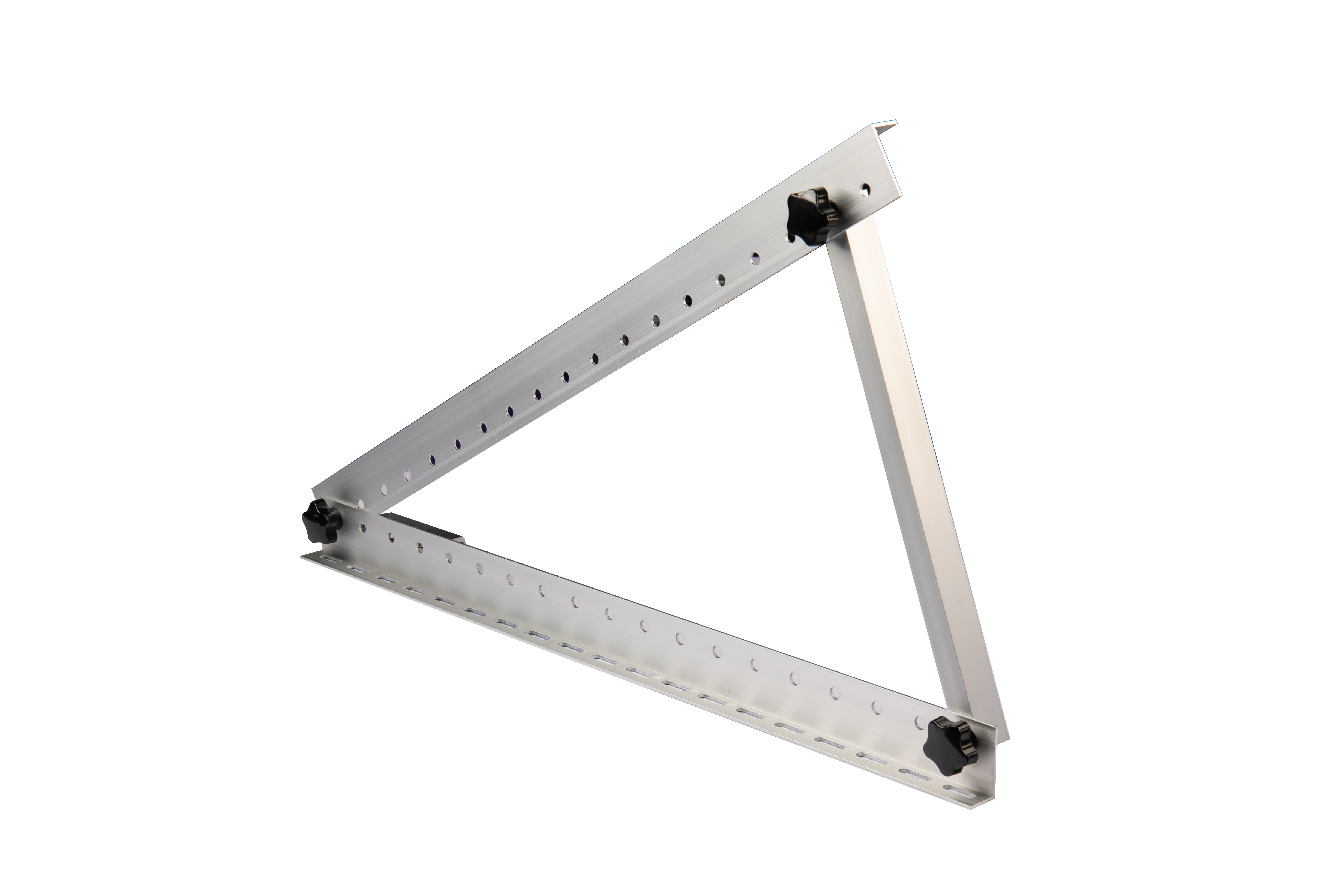 Aluminum alloy triangle rooftop solar mounting system