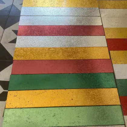 Blink Blink Shining Surface Handmade Tile for Wall Decoration