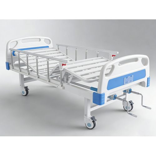 Multi-Scene Strip Type Double Crank Bed For Home & Medical Use