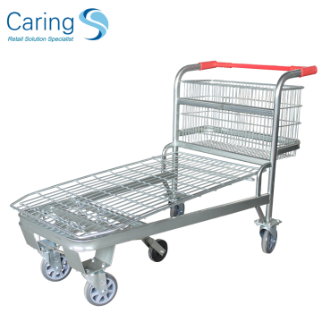 Chariot de stockage de supermarché pour les chariots de reconstitution
