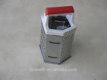 6 Sides Stainless Steel vegetable gourd grater With Handle