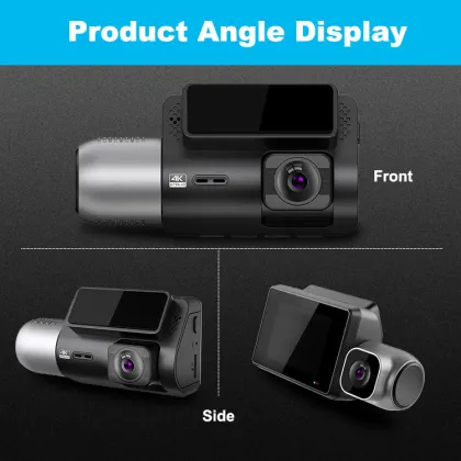 New 4K Sony Dashcam with WiFi GPS, 3 Channels & App Control