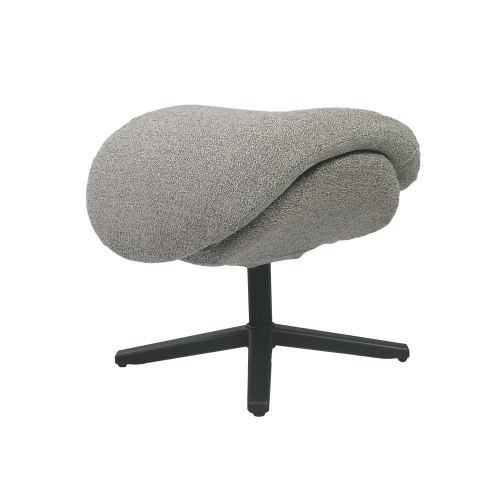 Silla de dormitorio con otomana