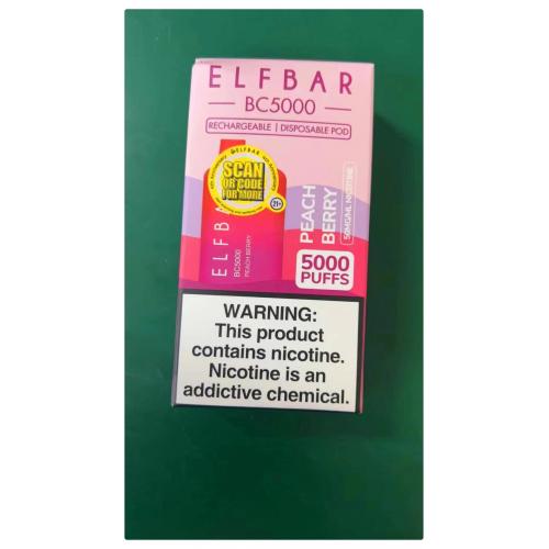 Elf Bar Bc 5000 Puffs Dispoable Vape Wholesale