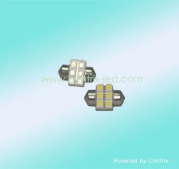 6pcs 5050smd led auto lamp