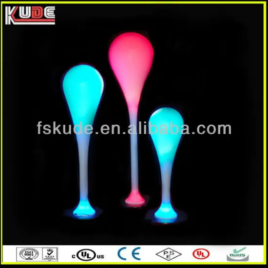 House Decoration Indoor or Outdoor floor lamp Plastic RGB Illuminous LED Floor Lamp