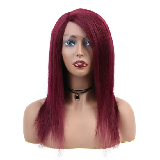 fast selling products in south africa, thick raw indian hair 99j color human hair wigs