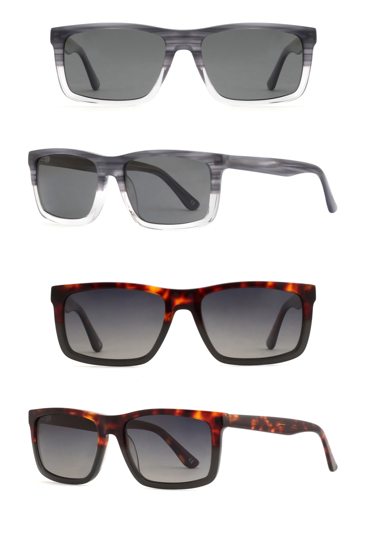 retro nylon polarized acetate sunglasses