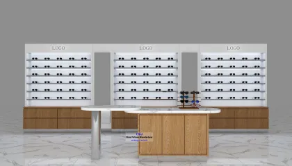 Eyewear Display Showcase Builder Custom Eyewear Cabinet