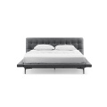Modern Genuine Leather Soft Bed with Modern Style