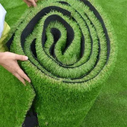 Football Field green synthetic turf