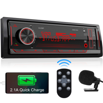 Universal 1 DIN FM Car Radio Radio - ผู้เล่นรถยนต์ขายส่ง MP3 พร้อมแฮนด์ฟรี